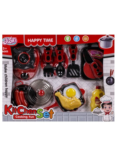 Детски кухненски комплект с газов котлон