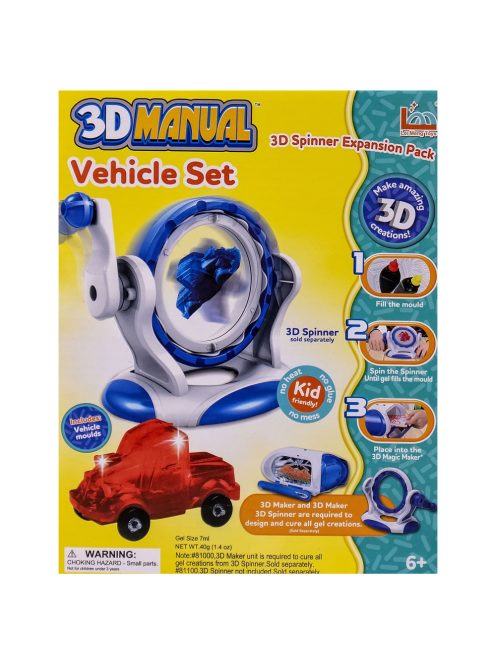 Детски комплект за 3D моделиране на автомобили