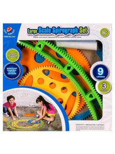 Спирограф с тебешири за асфалт