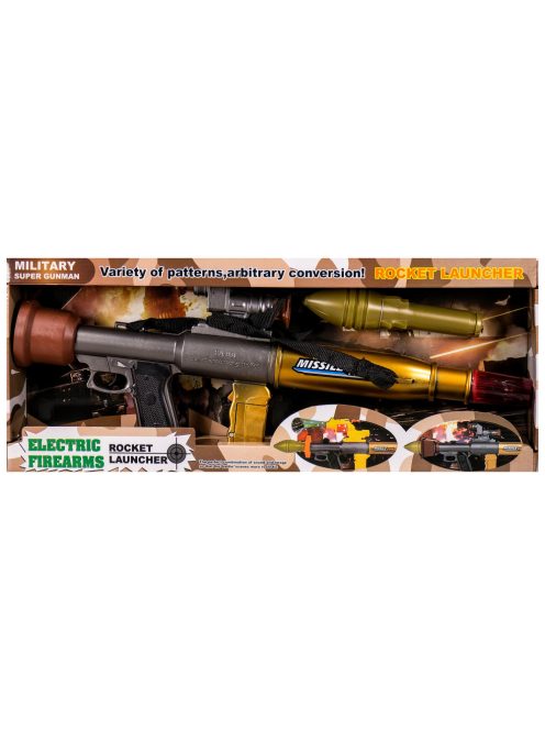 Детска базука със звукови и светлинни ефекти