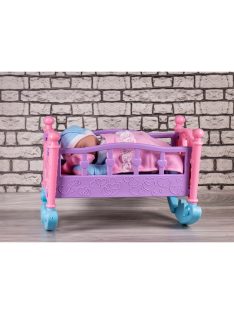 Детски комплект кошара, люлка и хъркащо бебе