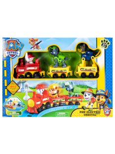 Весело влакче с два вагона и патрулиращи кученца Paw Patrol