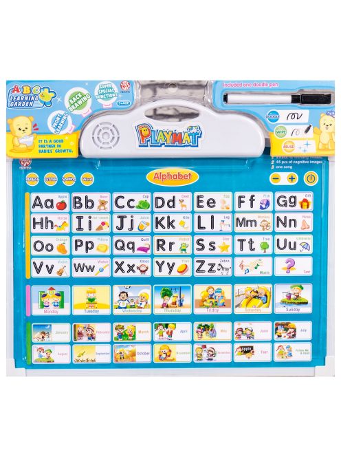 Детска обучителна двустранна дъска на английски език