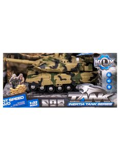 Детски инерционен танк със звук и светлина