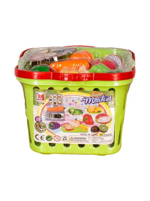 Кошница с плодове и зеленчуци за деца