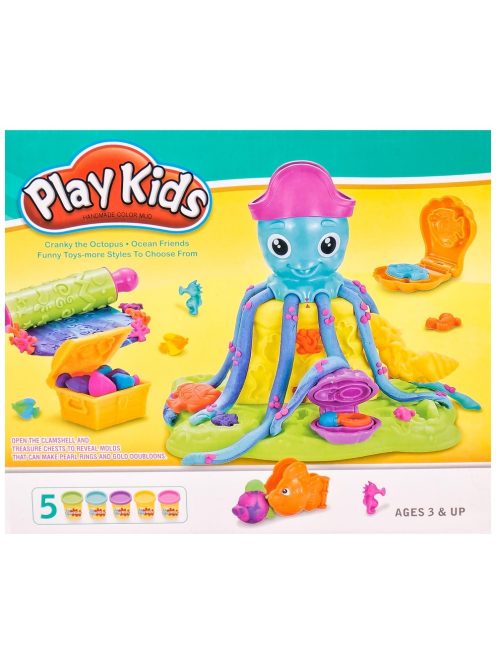 Детски комплект моделин и октопод