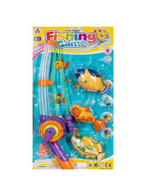 Детски риболов комплект светещ и музикален