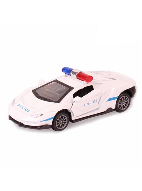 Бяла полицейска кола