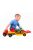 Детски автовоз с багер челен товарач