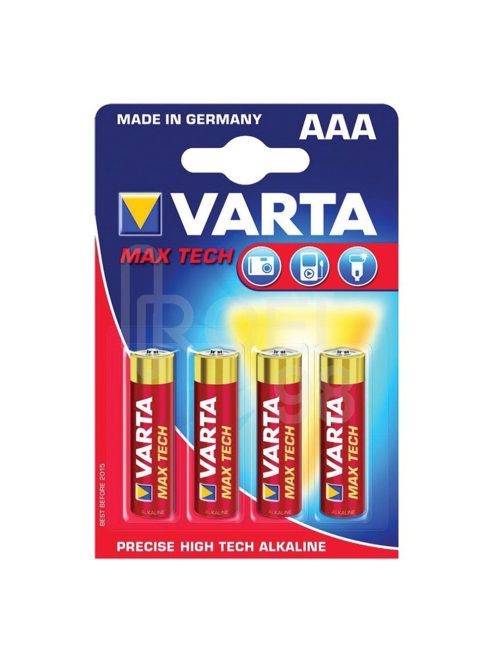 Батерии VARTA MAXI TECH усилени алкaлни LR03 AAA