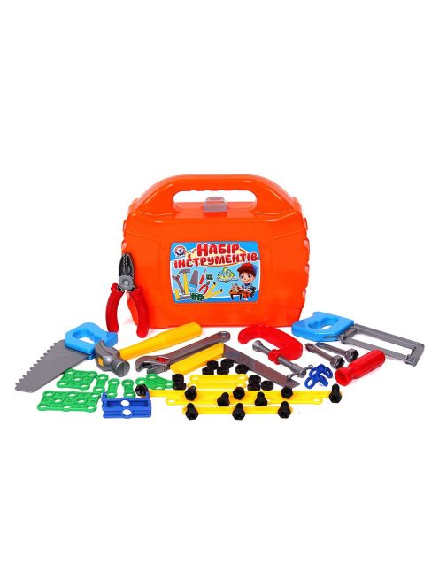 Детски куфар с инструменти (46 елемента)