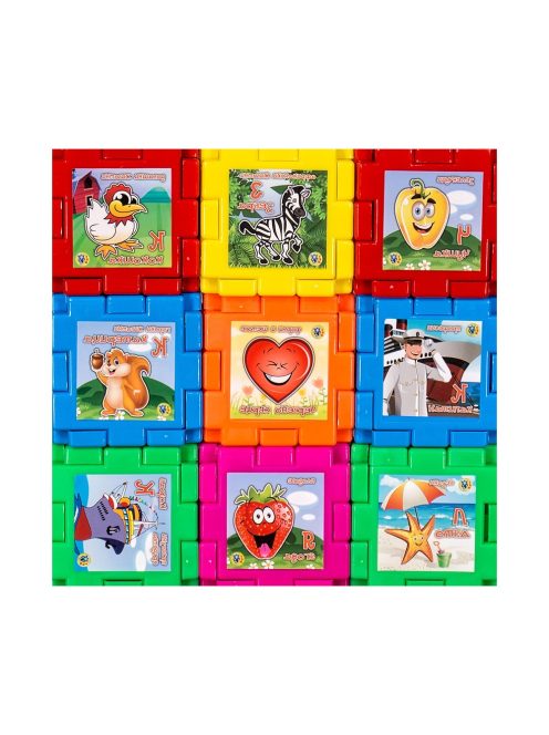 Конструктор кубчета с картинки и думички на български език