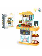 Голяма детска кухня с течаща вода и пара