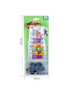 Комплект детски банкноти и монети