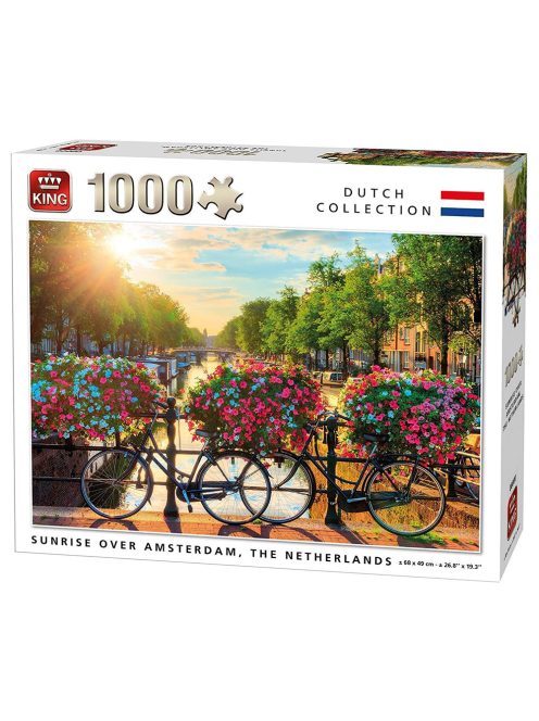 Пъзел Залез над Амстердам (1000 елемента)