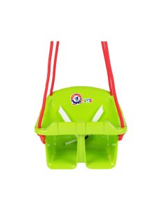 Зелена детска люлка