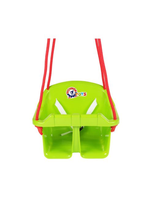 Зелена детска люлка