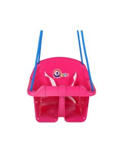 Розова детска люлка