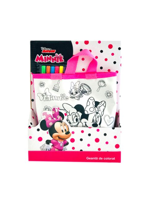 Детска чантичка за оцветяване Minnie Mouse