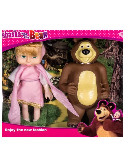 Детска кукла Маша и мечока