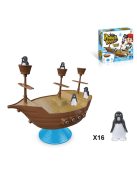 Детска игра кораб с пингвини