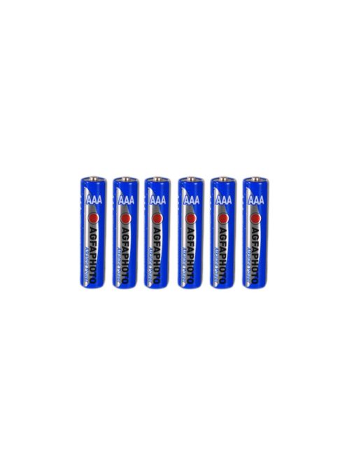 Батерии AGFA PHOTO алкaлни LR03 AAA 1.5V (6бр)