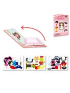 Детска магнитна игра облечи момичето