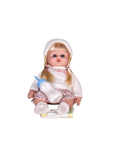 Детска кукла с плетени дрехи