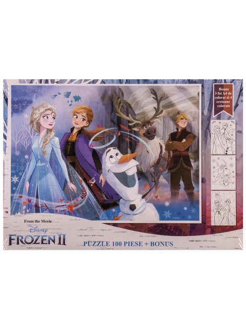 Детски пъзел Frozen (100 елемента)