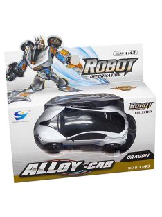 Бял метален трансформърс