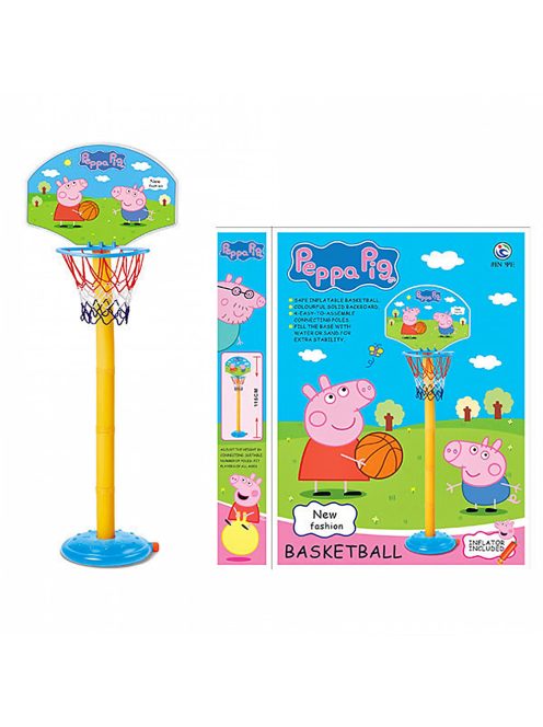 Детски баскетболен кош Peppa Pig 115см