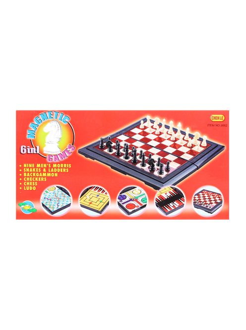 Детски комплект настолни игри 6в1