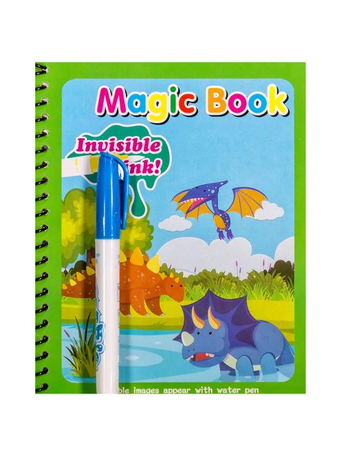 Детска вълшебна книжка Водна магия Динозаври