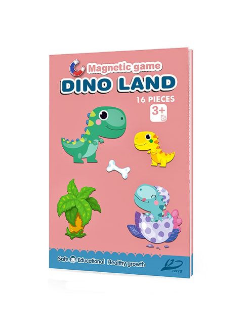 Детска магнитна игра Динозавърски свят