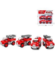 Детски комплект пожарни коли