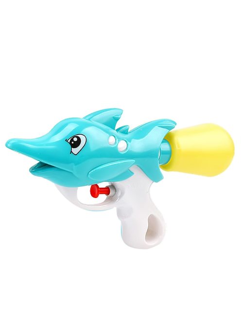Син детски воден пистолет Акула