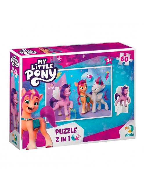 Детски пъзел My Little Pony 2в1 (60 части)