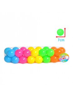 Детски цветни топки 30 бр (7см)
