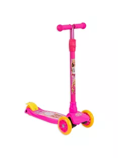 Детска тротинетка Camokat Barbie, С раничка, 3 гуми