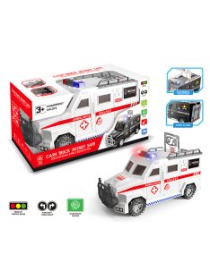 Детска електронна касичка Линейка 2в1