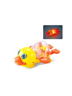 Детски музикално пате с 3D светлини