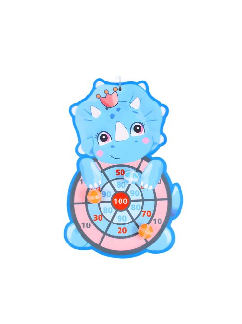 Детска мишена с 3 топки Носорог