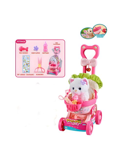 Детско котенце в количка