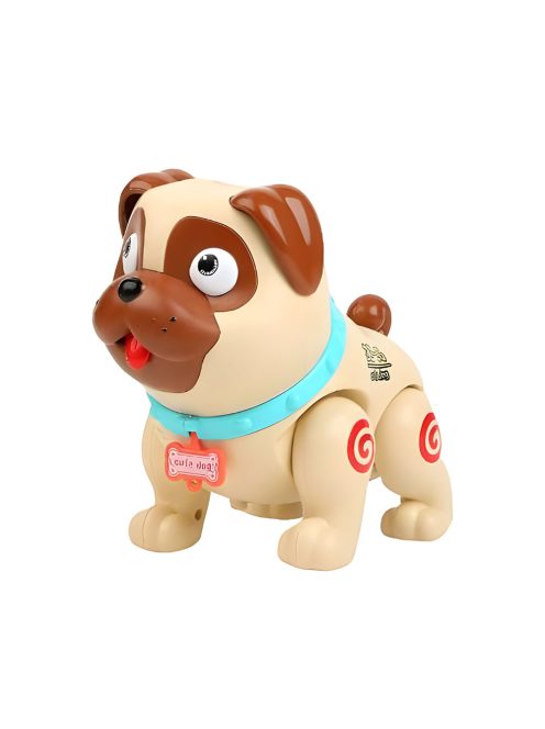 Детско пръцкащо Мопсче, кафяв