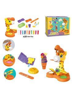 Детски моделин с машина за сладолед Жираф