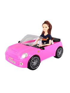 Детска спортна кола и кукла с чупещи се стави