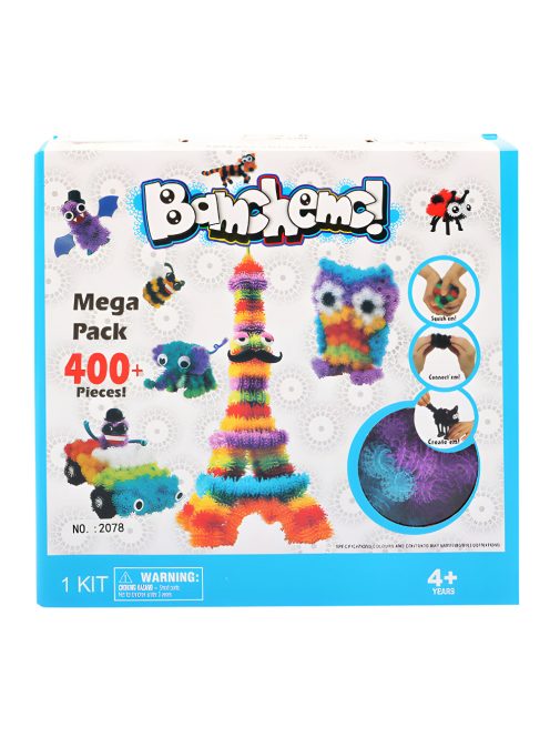 Детски конструктор Лепки (400 елемента) 