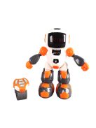 Детски робот с дистанционно за ръка, оранжев