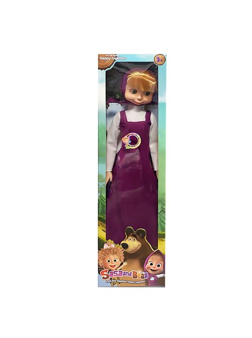 Музикална кукла розов (56 см)