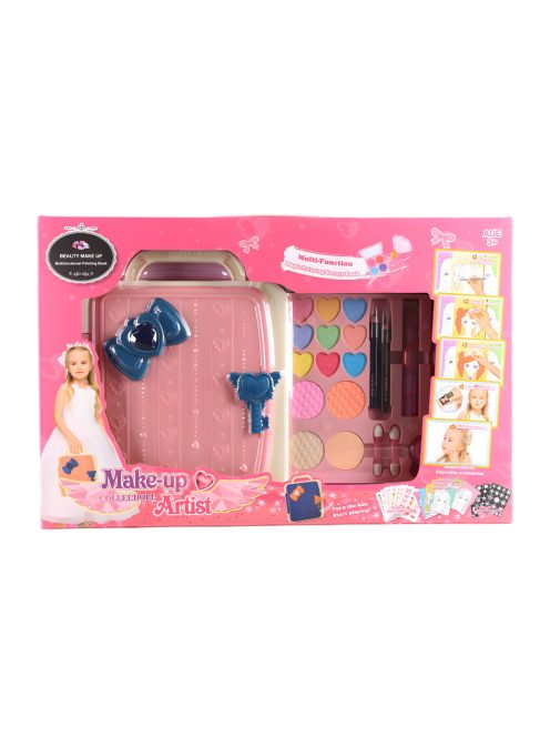 Комплект гримове млад стилист розов